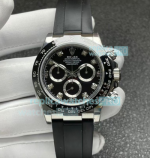 Swiss Replica Rolex Cosmograph Daytona Black Diamond Dial Watch Noob V3 Version